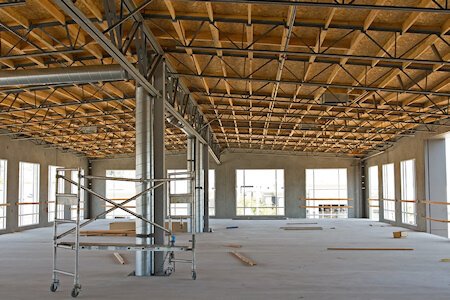 Image of empty warehouse interior